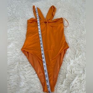 Zara Vibrant Orange Kids One Piece